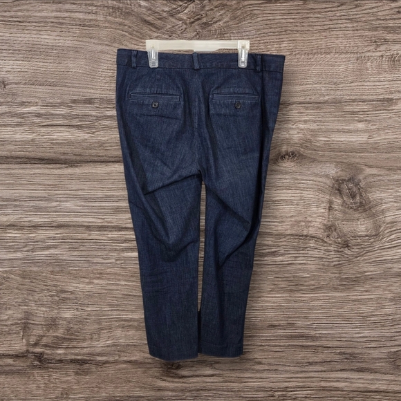 ⭐️Banana Republic Blue Trousers Jean Look Size 27 - Picture 2 of 5
